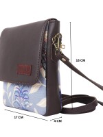 Deer Motif Printed Sling Bag