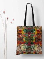 Inflorescence Canvas Jhola Bag