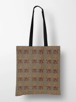 Rajasthani Cultural Elephant Canvas Jhola Bag