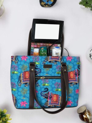 Royal Elephant Work Tote Bag