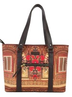 Shekhawati Haveli Print Trendy Handbag for Women