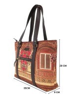 Shekhawati Haveli Print Trendy Handbag for Women