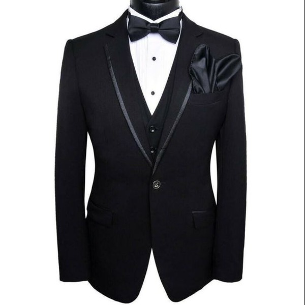 Elegant Black Tuxedo Set