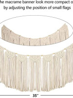 Macrame Woven Fringe BANTING CURTAIN (Code-CT_02)