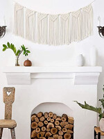 Macrame Woven Fringe BANTING CURTAIN (Code-CT_02)