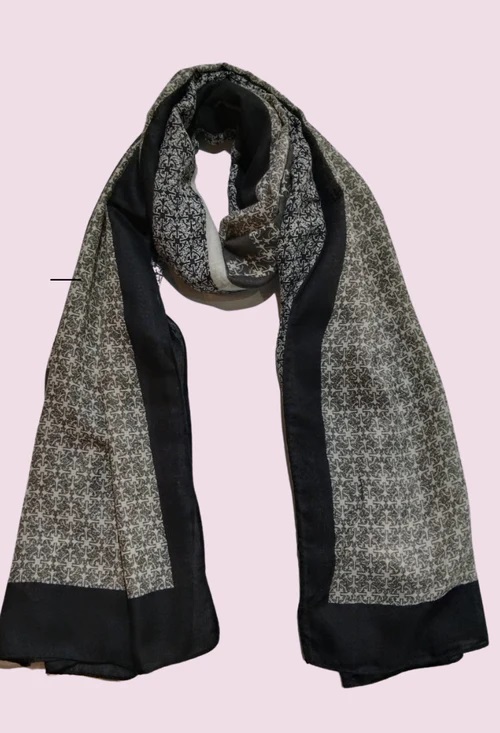 Black and silver sales scarves