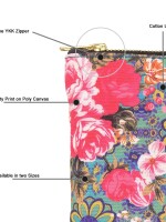 Cool Flowers Cosmetic Pouch