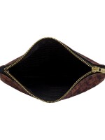 Brown Auto Flower Utility Pouch