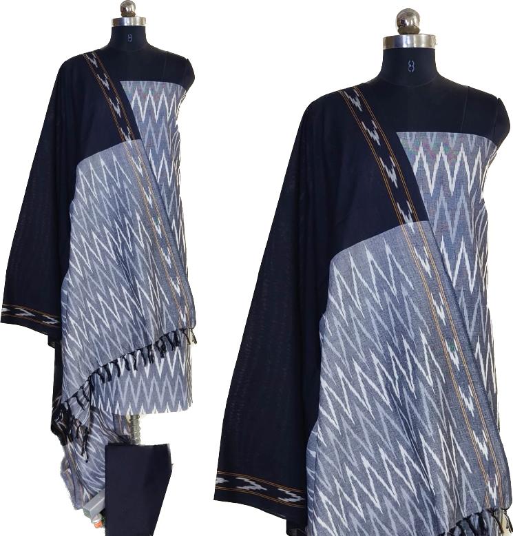 Ikkat pattu sarees | latest cotton & pure ikkat handloom saree and ikkat  lehenga cloth buy online | TPIH00634