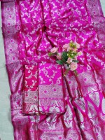 Traditional, Silver Tested Jori Design Banarasi Saree With Blouse Piece