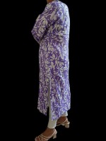 Pure cotton kurtis with embroidery over net at the yoke, style and comfort for various occasions.