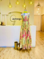 Yellow Chinnon Dress,  graceful and stylish collection