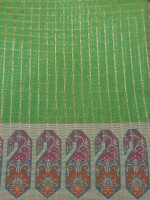 Cotton Zari Check with Skirt Boota – a perfect blend of tradition and modern style.