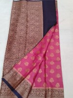 Contrast Border &  Body Silk Saree, a celebration of sheer luxury and understated elegance.