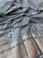 Semi Pure Tissue Silk Banarasi Weaving Saree, the rich heritage of Banarasi craftsmanship