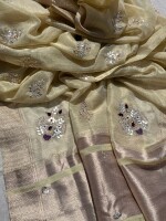 Semi Pure Tissue Silk Banarasi Weaving Saree, the rich heritage of Banarasi craftsmanship