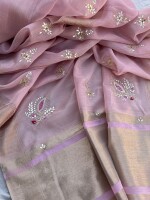 Semi Pure Tissue Silk Banarasi Weaving Saree, the rich heritage of Banarasi craftsmanship