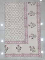 Hand block printed beautiful design table cover