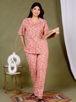 Luxurious cotton nightwear set for women