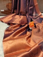 Beautiful classic check pattern saree