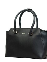 NESH SIGNATURE TOTE BLACK | VINTAGE LEATHER HANDBAG FOR WOMEN