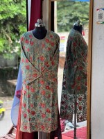 Exquisite Kashmiri Embroidery Georgette Kurta – A Timeless Beauty