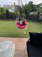 Designer Kids Macrame Swing – Fun & Style for Little Ones