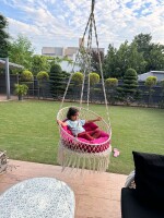 Designer Kids Macrame Swing – Fun & Style for Little Ones