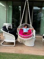 Designer Kids Macrame Swing – Fun & Style for Little Ones